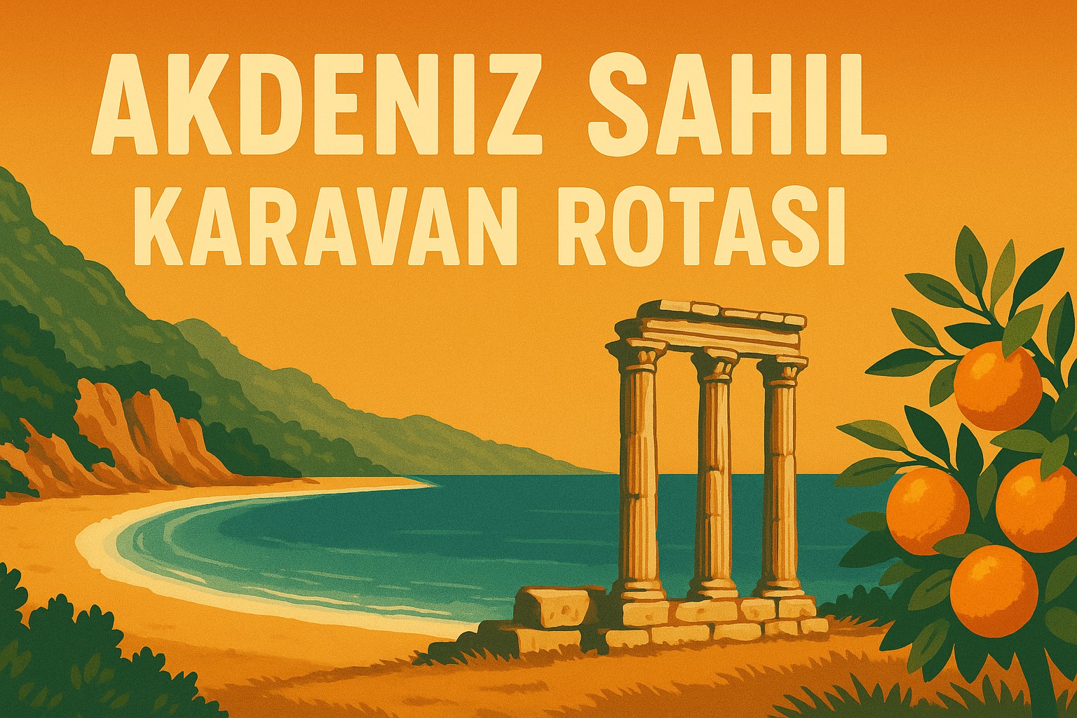 Akdeniz Sahil Rotası: Mersin’den Kaş’a Karavanla Yaz Yolculuğu