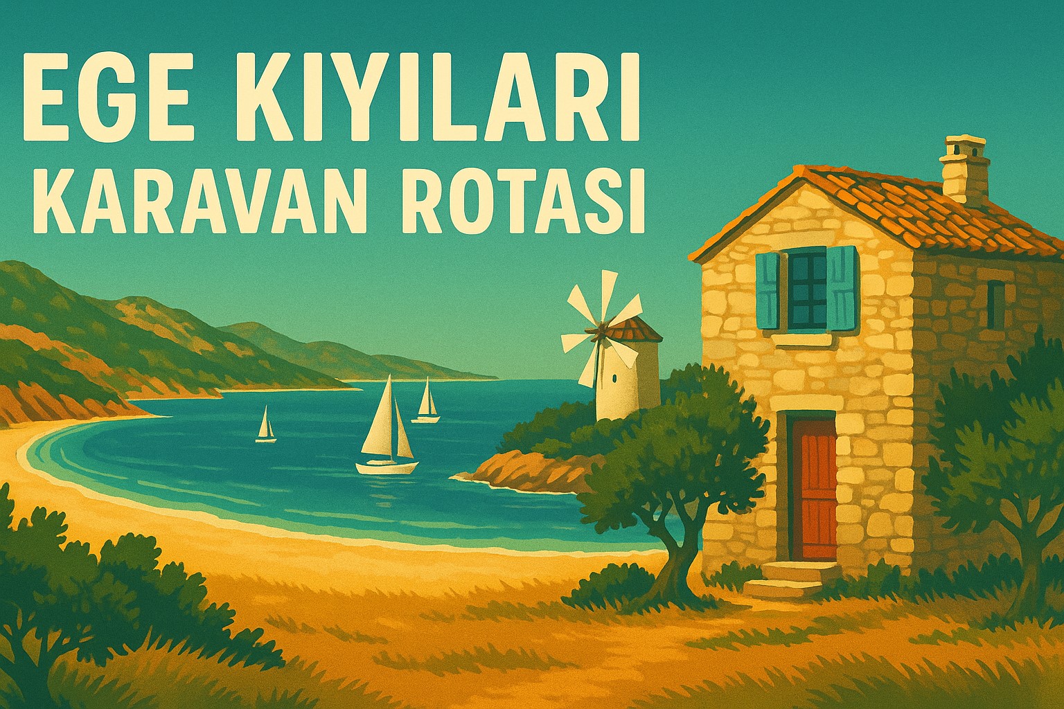 Ege Kıyıları Karavan Rotası: İzmir’den Datça’ya Unutulmaz Bir Yolculuk