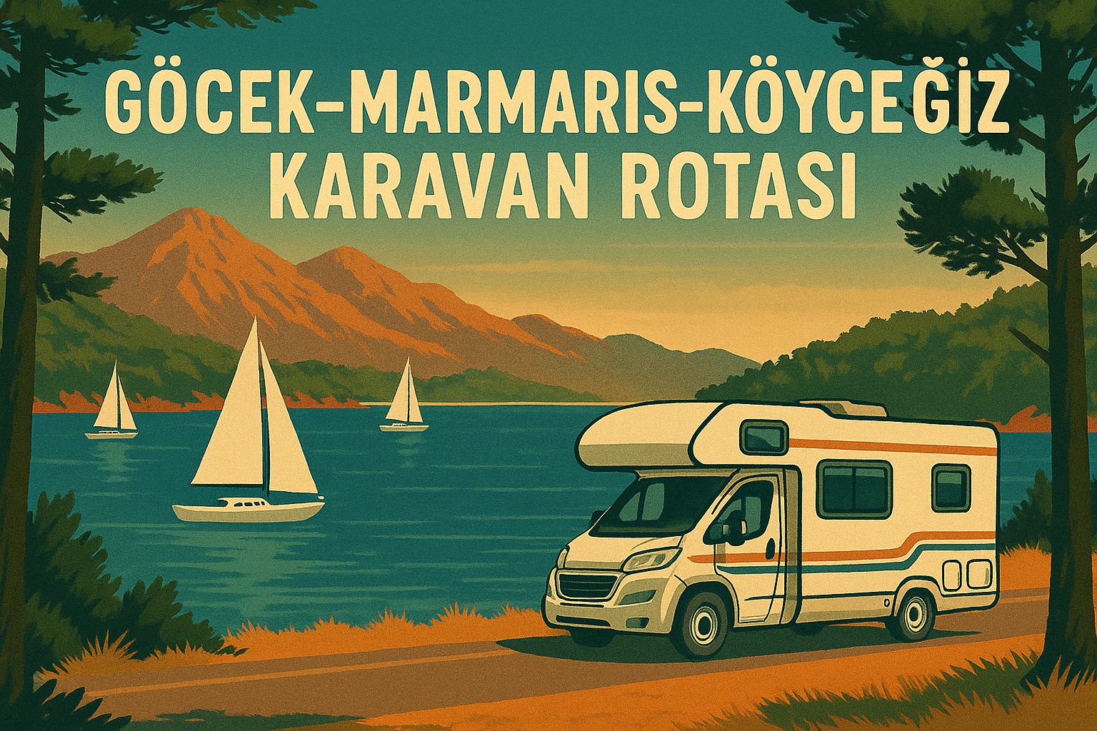 Göcek – Marmaris – Köyceğiz Gölü Karavan Rotası: Mavinin ve Yeşilin Buluştuğu Yolculuk