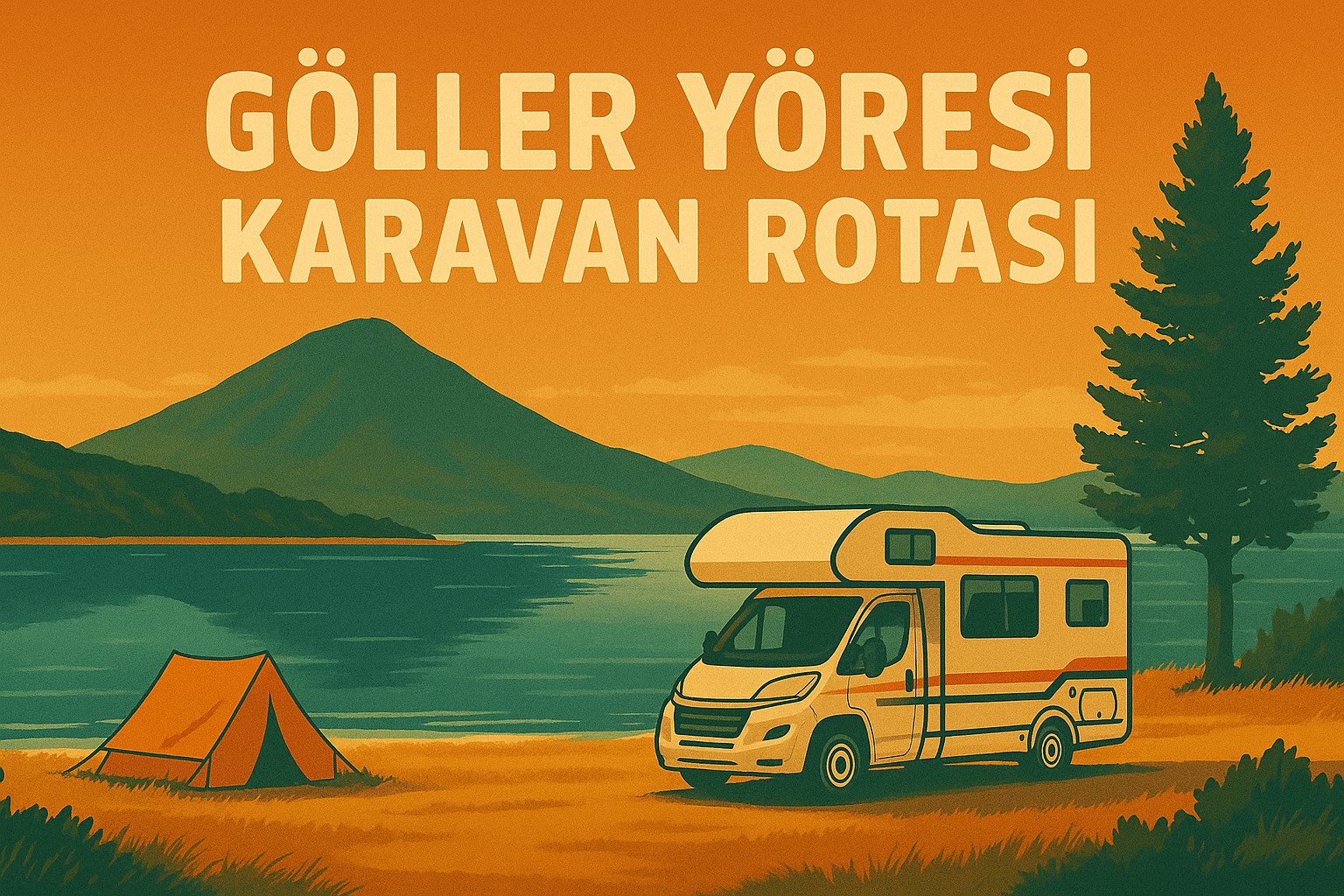 Göller Yöresi Karavan Rotası: Eğirdir’den Salda’ya Doğanın Huzur Dolu Yolculuğu