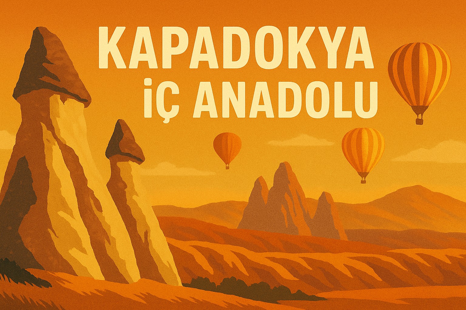 Kapadokya ve İç Anadolu Karavan Rotası: Masalsı Peri Bacalarından Tarihin Derinliklerine