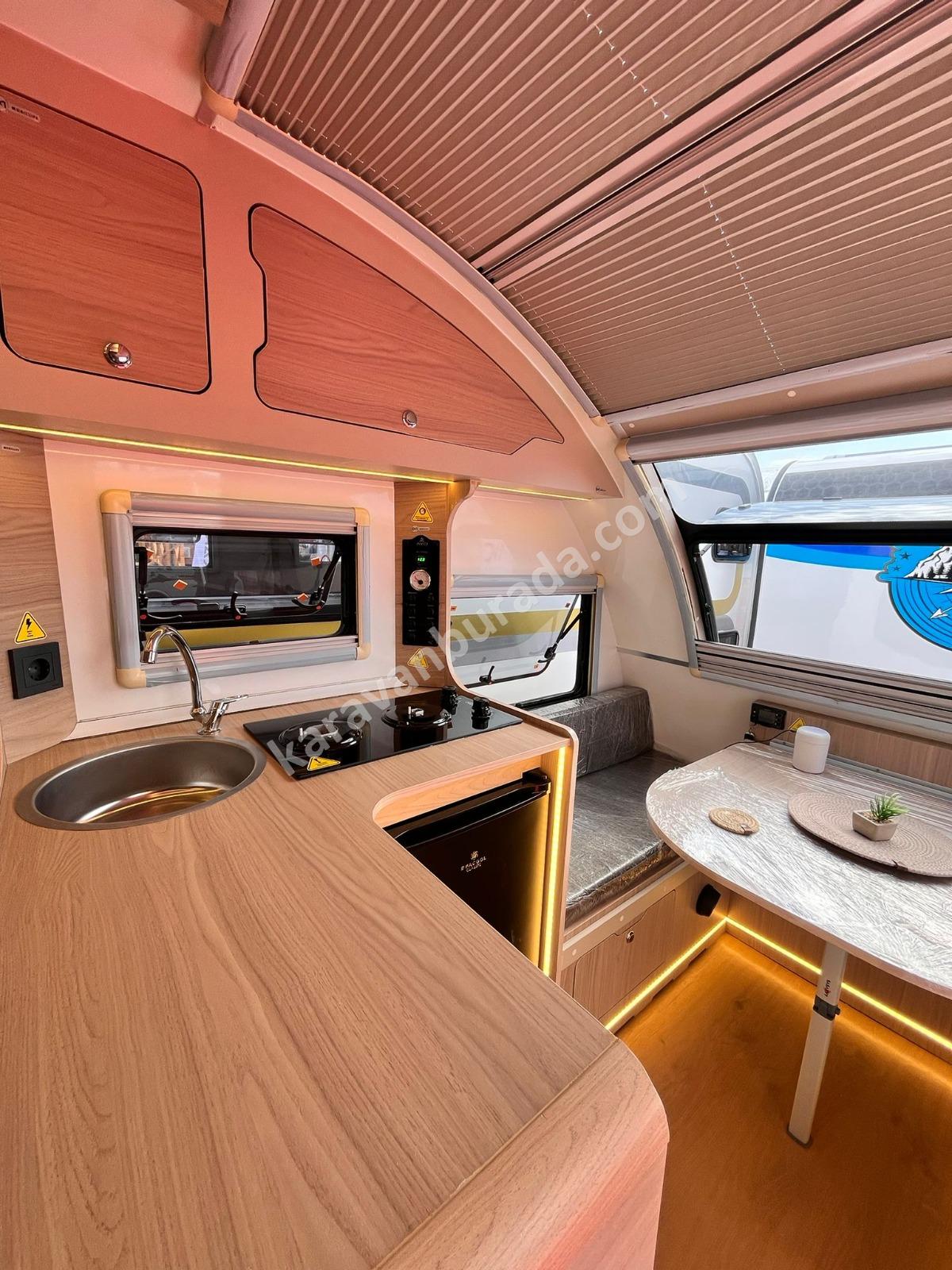 Çok az kullanılmış Tam Dolu 2026 model Avcı Çekme Karavan - 3