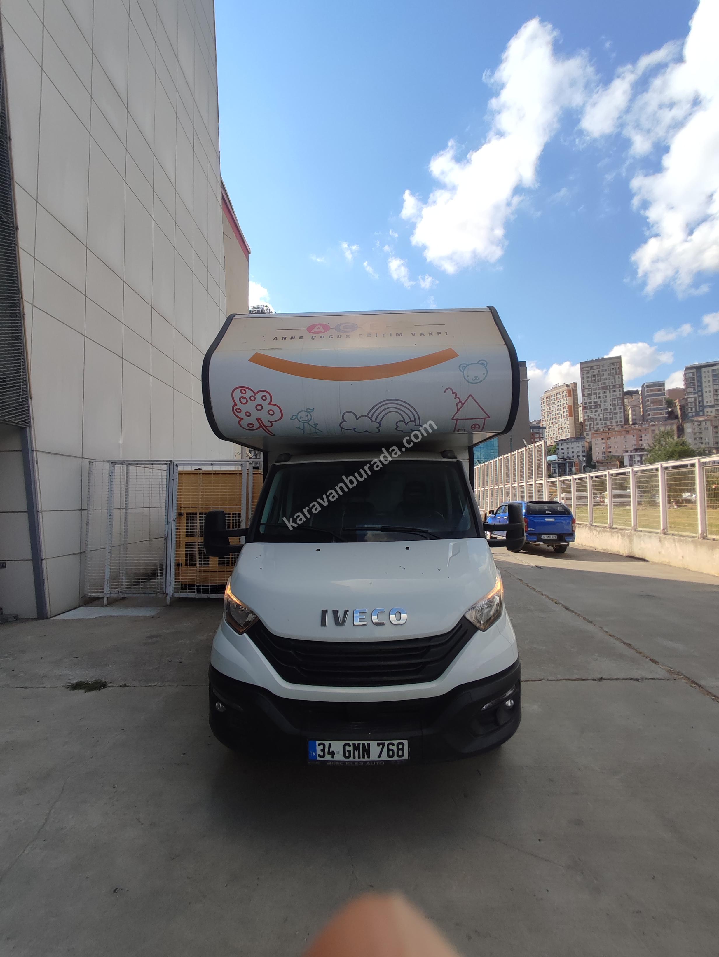 IVECO UZUN ŞASİ DÜŞÜK KM ÖZEL YAPIM KARAVAN