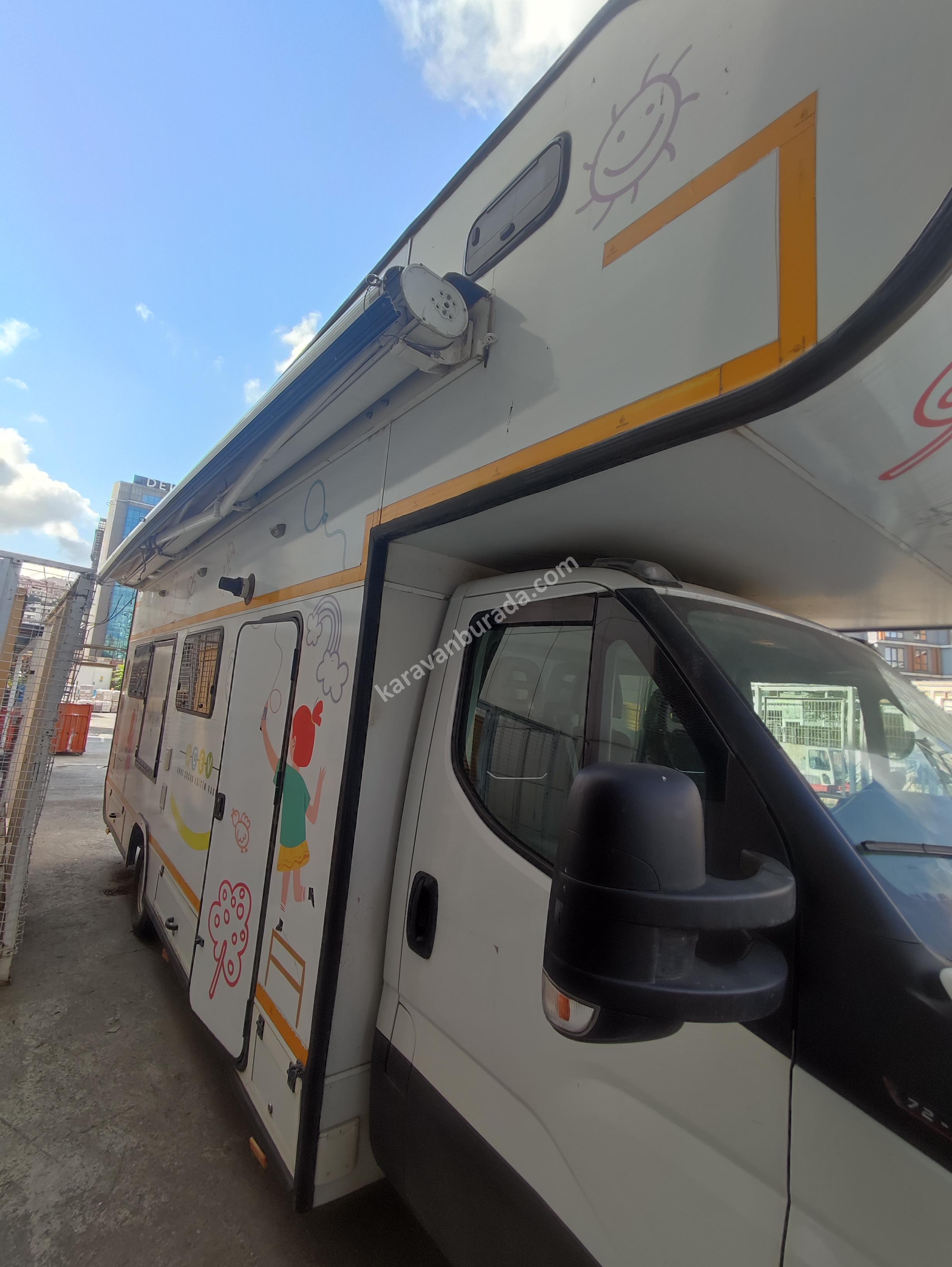 IVECO UZUN ŞASİ DÜŞÜK KM ÖZEL YAPIM KARAVAN - 4