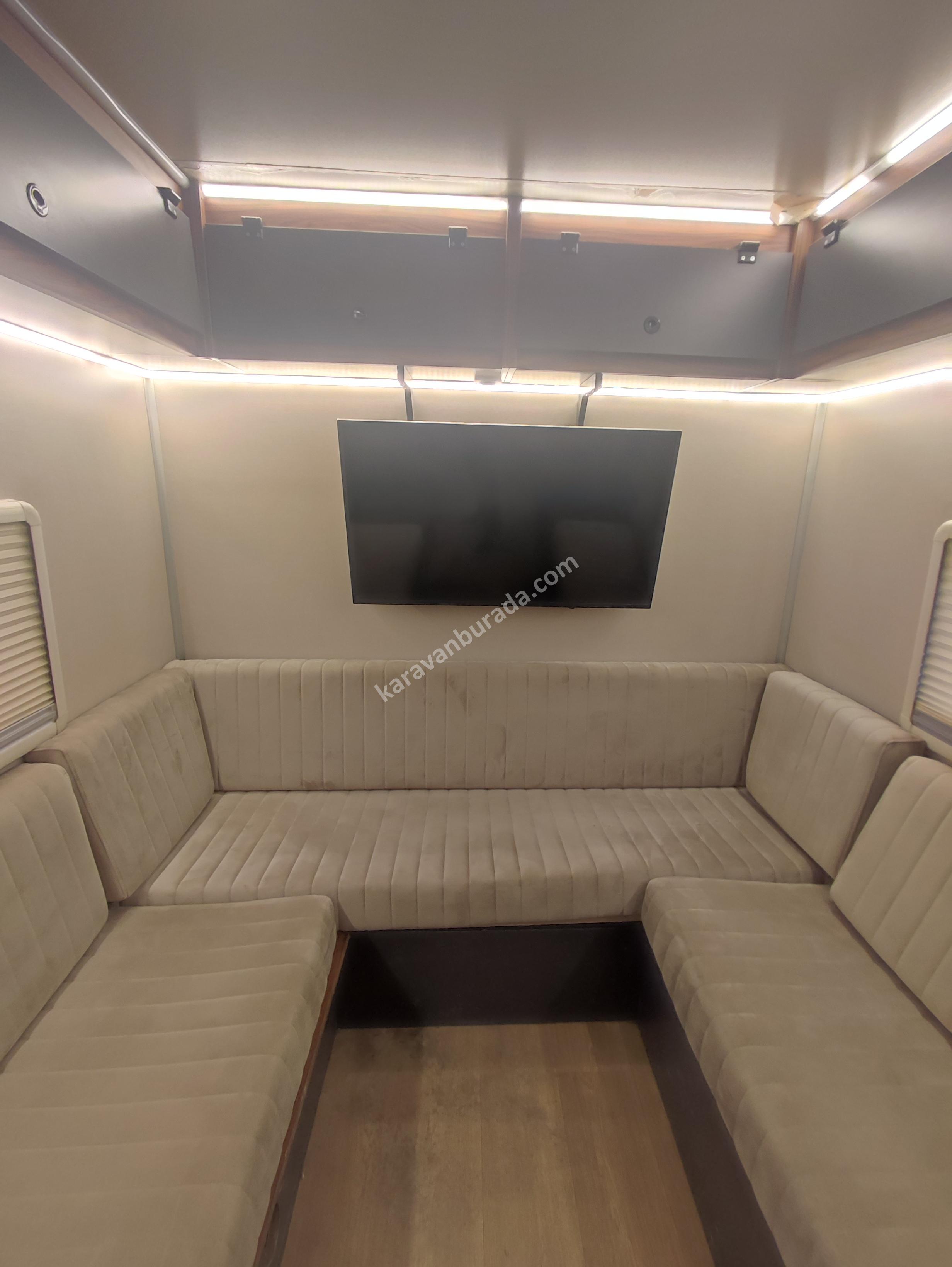 IVECO UZUN ŞASİ DÜŞÜK KM ÖZEL YAPIM KARAVAN - 5